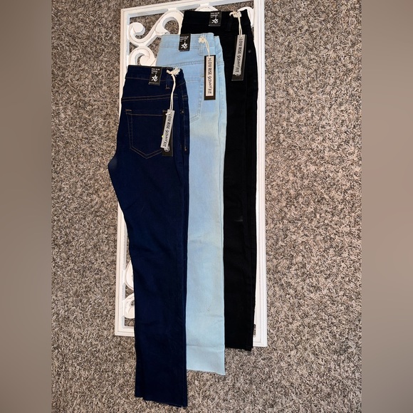 3 pairs of AMERICAN BAZI RIPPED WOMEN'S SKINNY JEANS NWTS! Size 3 ✨ - Picture 2 of 13